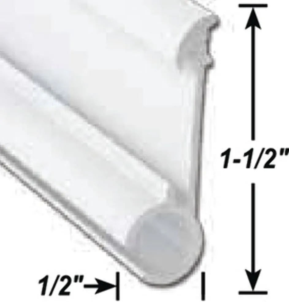 Insert Awning Rail- Black- 16'