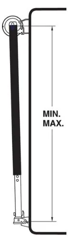 HARDWARE,UNIVERSAL TALL BLACK