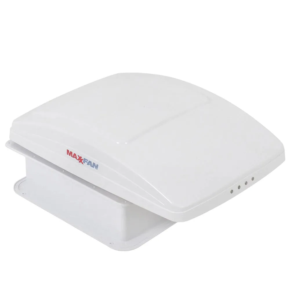 MAXFAN Dlx Fan w/Tstat -Wht