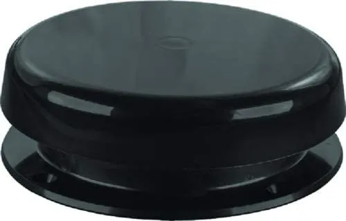 ATTIC VENT MUSHROOM STYLE BLK