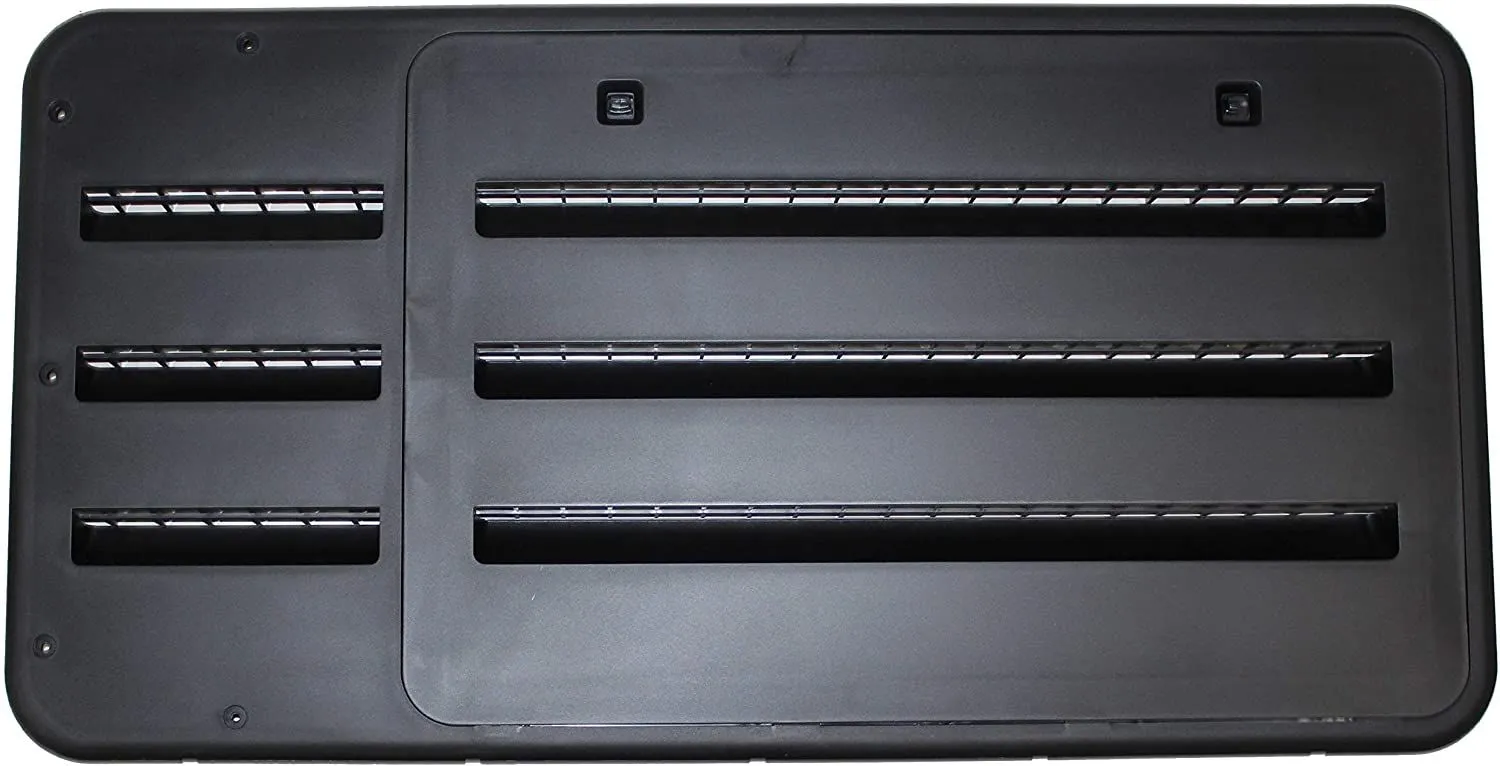 Norcold black 30 x 15 vent doo