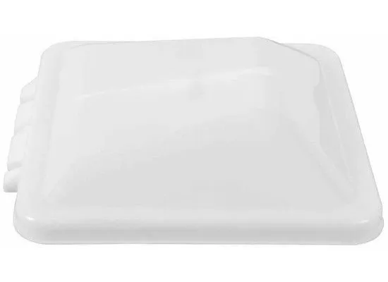 VENT LID WHITE WEDGE SHAPE