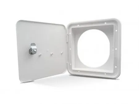 Fuel Hatch w/Oval Back Key Loc