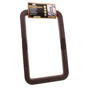 Window Frame, Interior Brown