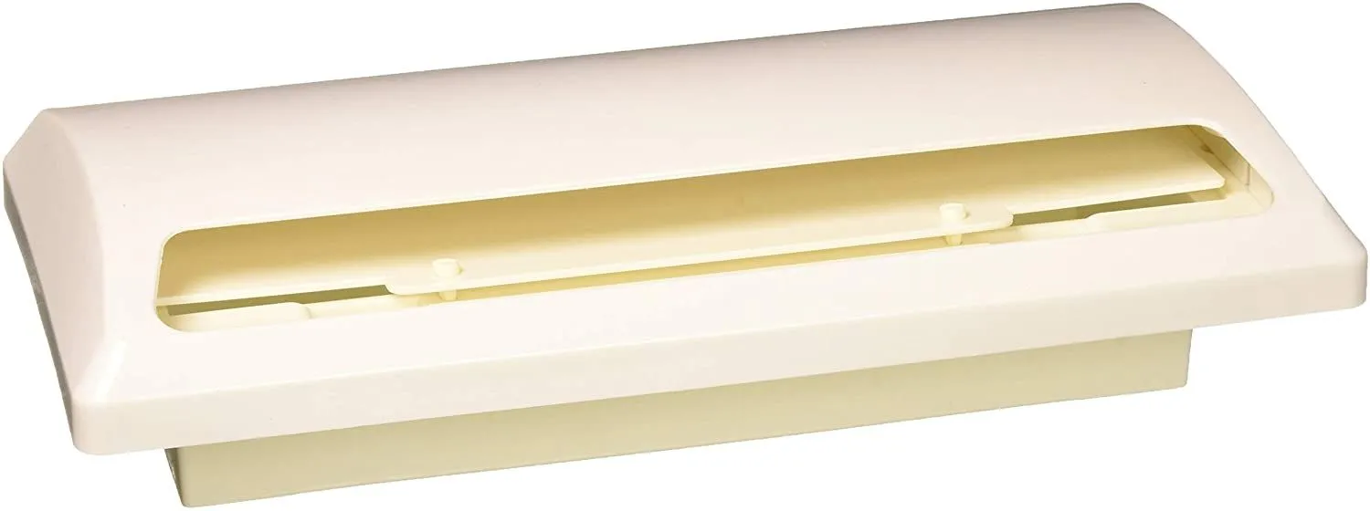Exhaust cover assembly, white