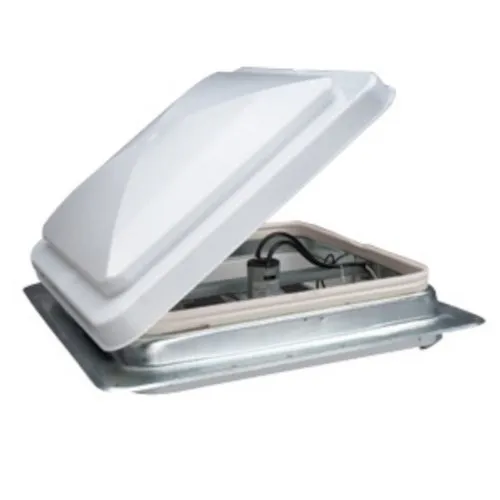 Vent w/Fan - Mtl Base White