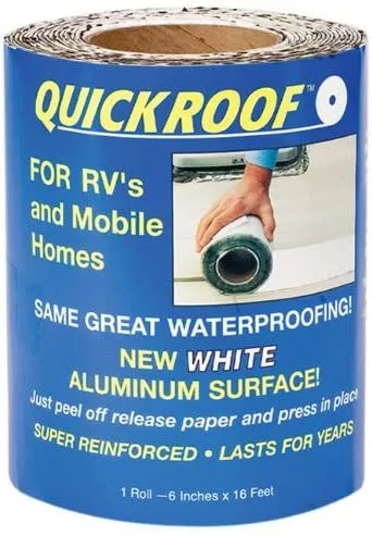 QUICKROOF WHITE ALUM 6