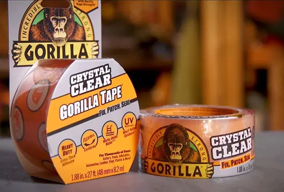 GORILLA TAPE CLEAR 9 YDS
