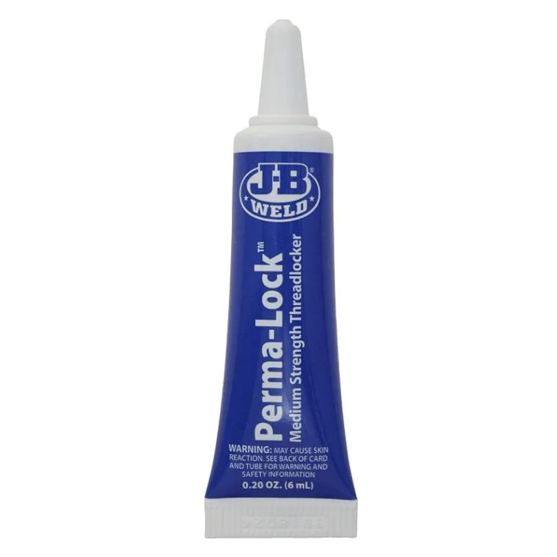 JB Weld perma lock blue