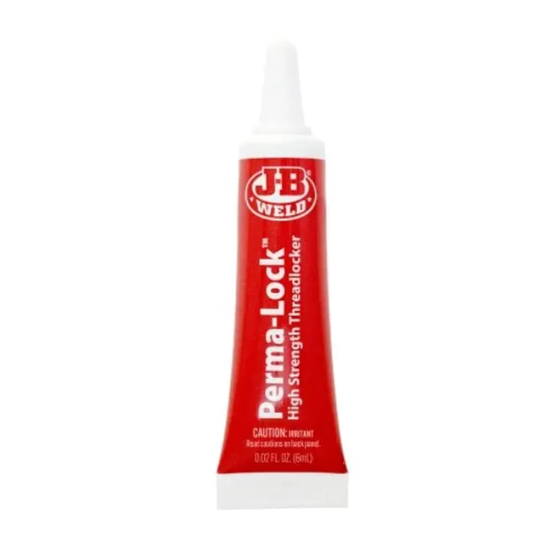 JB Weld perma lock red