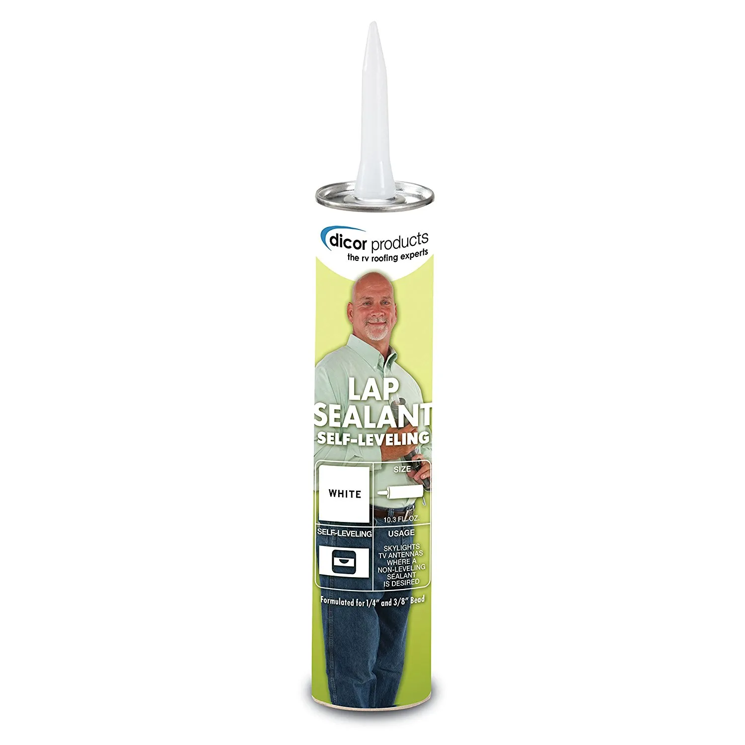 DICOR SEALANT,WHITE 11oz 12cs