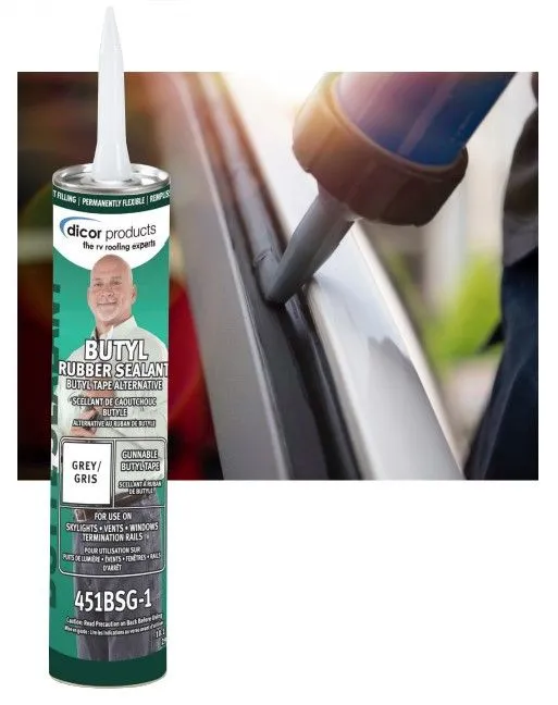 Gunable Butyl in a Dicor Tube