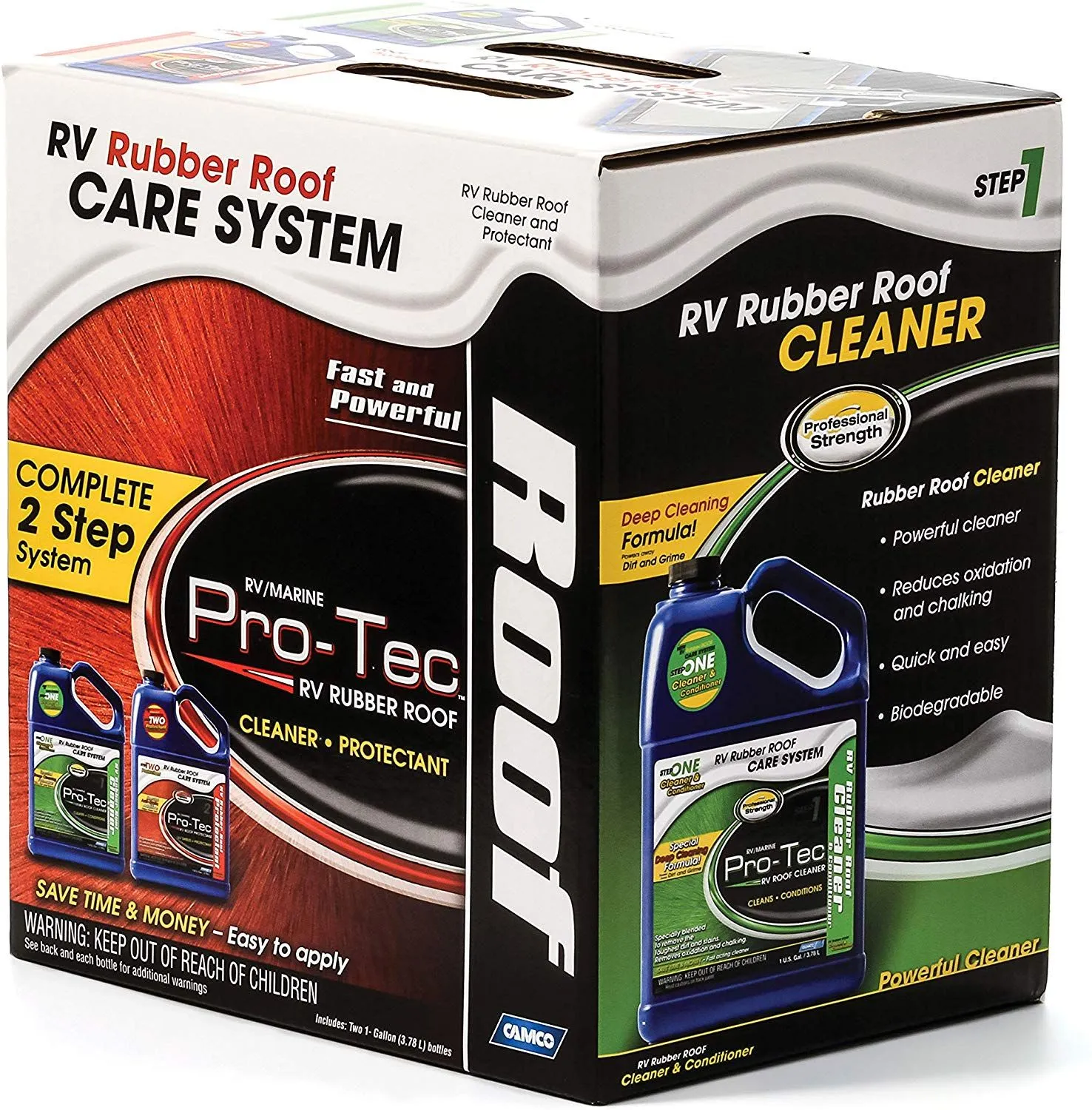 RUBBER ROOF CARE SYSTEM