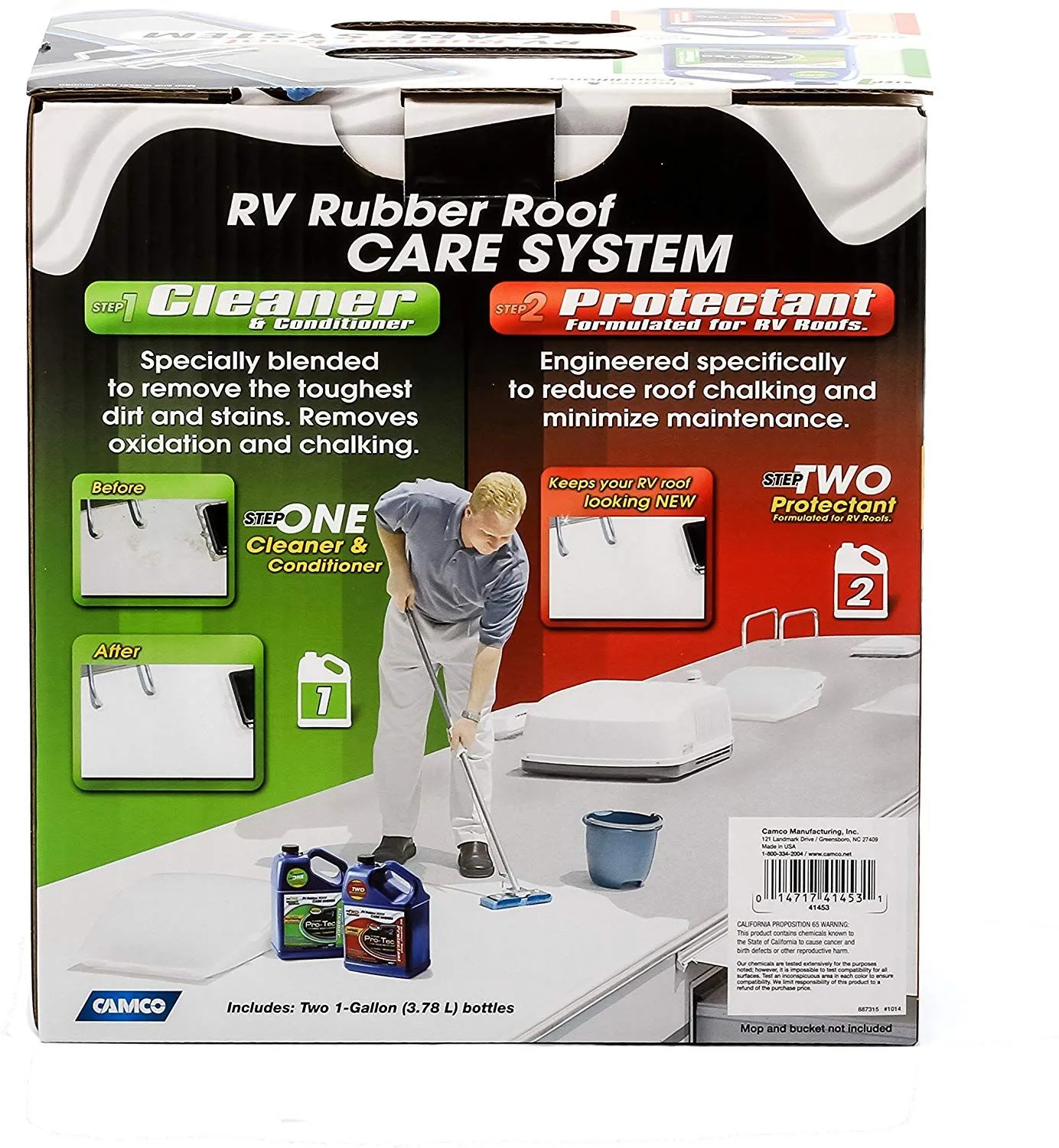 RUBBER ROOF CARE SYSTEM
