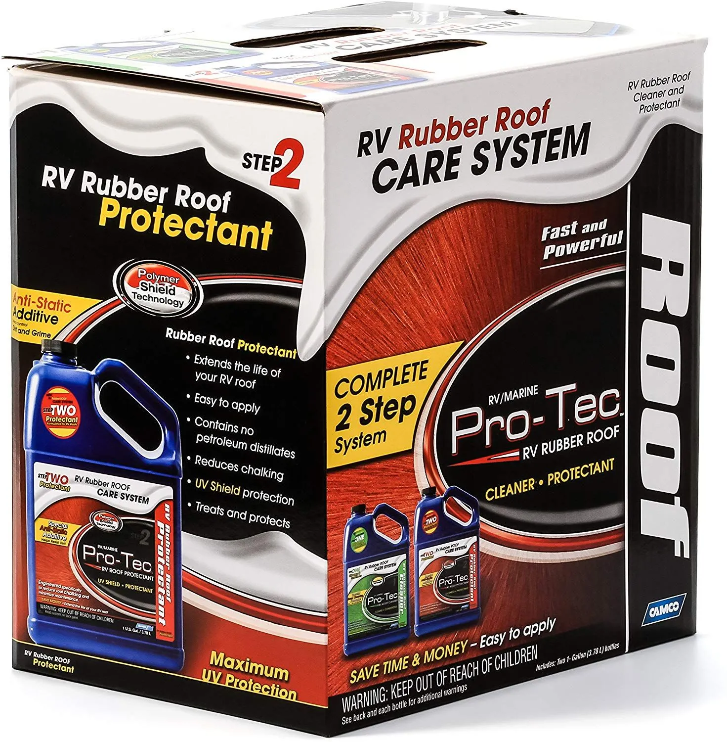 RUBBER ROOF CARE SYSTEM