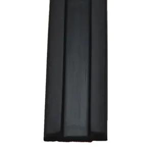 EK Channel w/Hats, Black 7/8x1