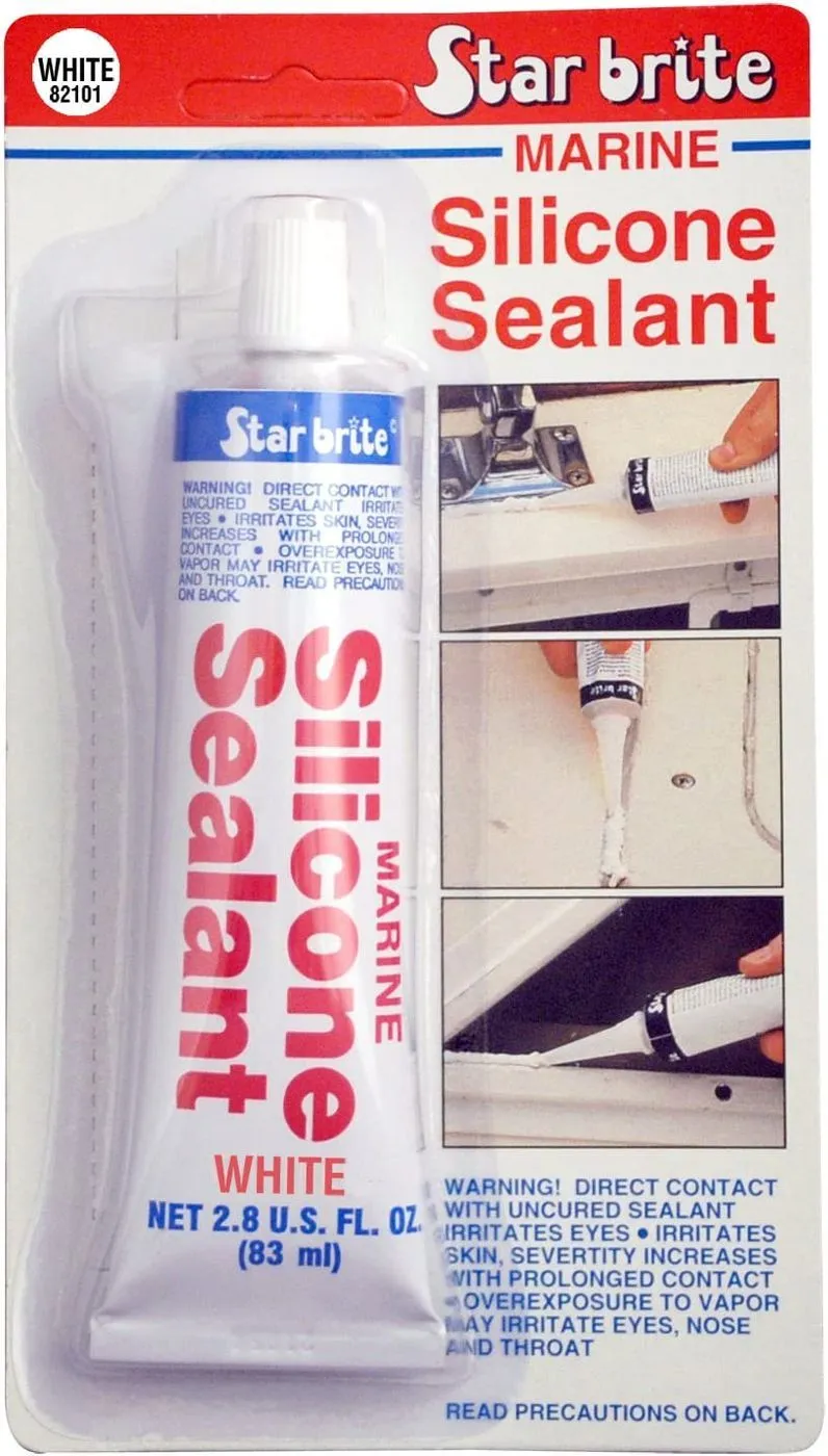 Silicone Sealant White 2.8 oz.