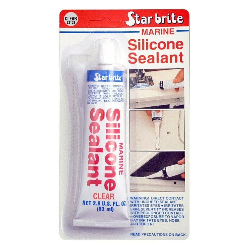 Silicone Sealant Clear 2.8 oz.