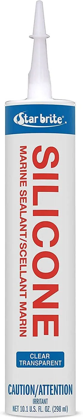 Silicone Sealant Clear 10.3 oz