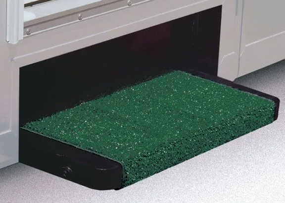 Wrap Around Step Rug, Green