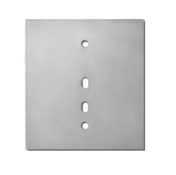 BACKING PLATE, zinc finish for
