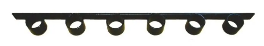TOOL HOLDER, 6 SLOT black