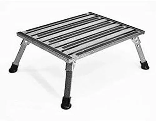 Folding Safety Step-Silver Vei