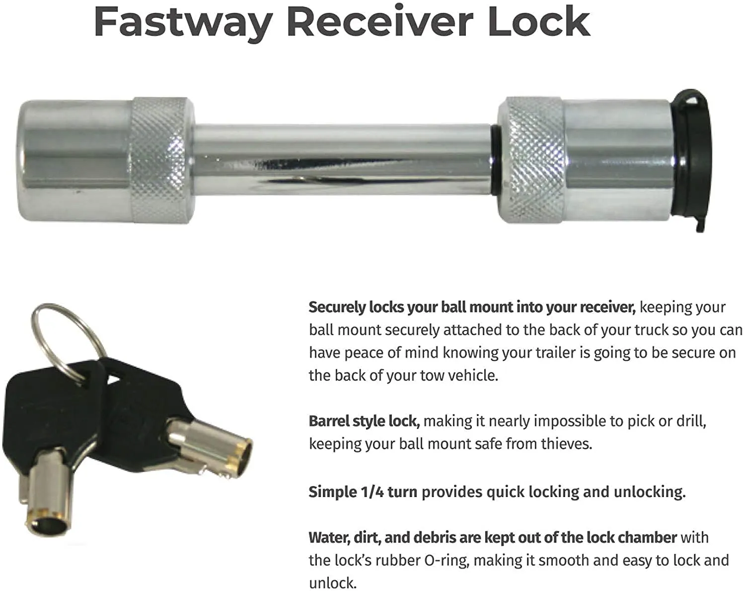 Fastway 5/8In  Lock Hitch Pin