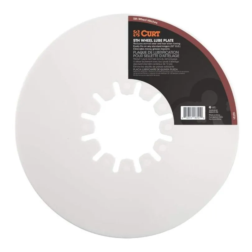 10 IN 5TH WHEEL LUBE PLATE
