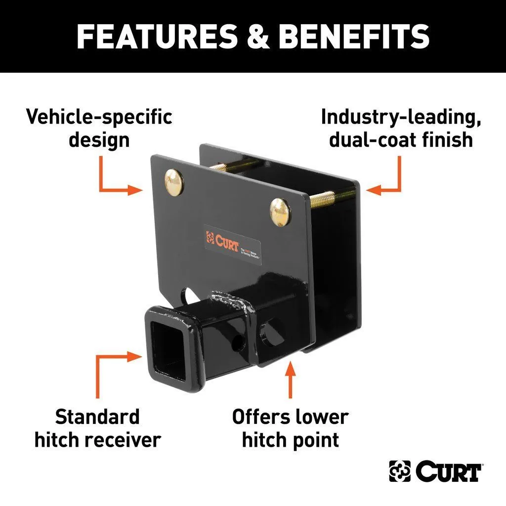BUMPER MOUNT HITCH; 2IN BUMPER