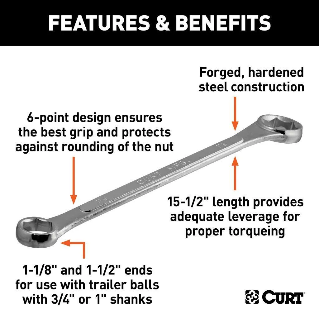 HITCH BALL NUT WRENCH