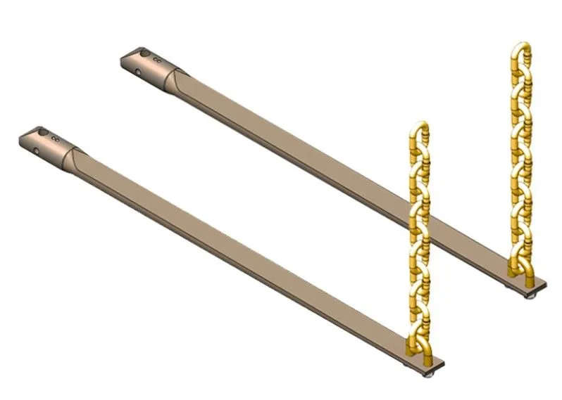 KIT SPRING BARS 750 LBS