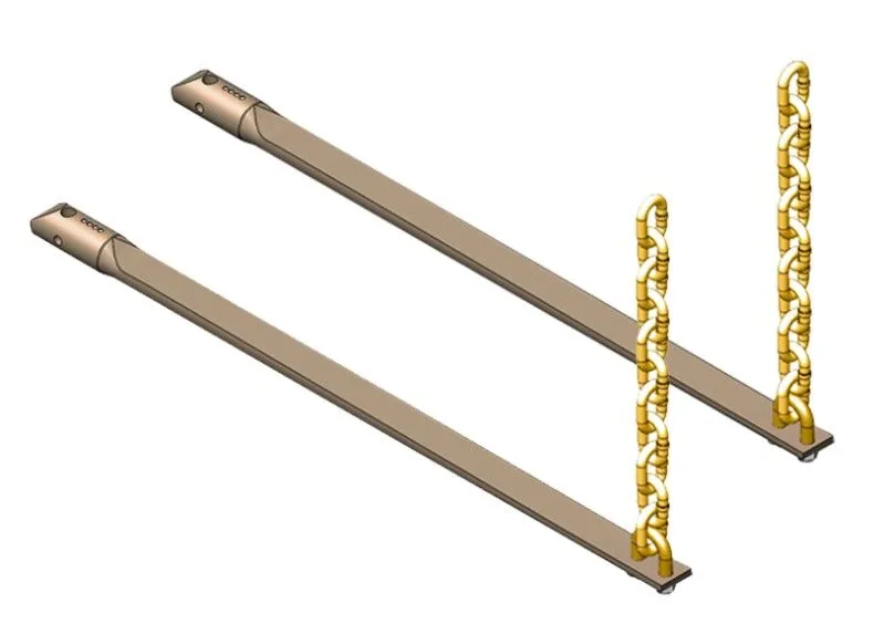 KIT SPRING BARS 1500 LBS
