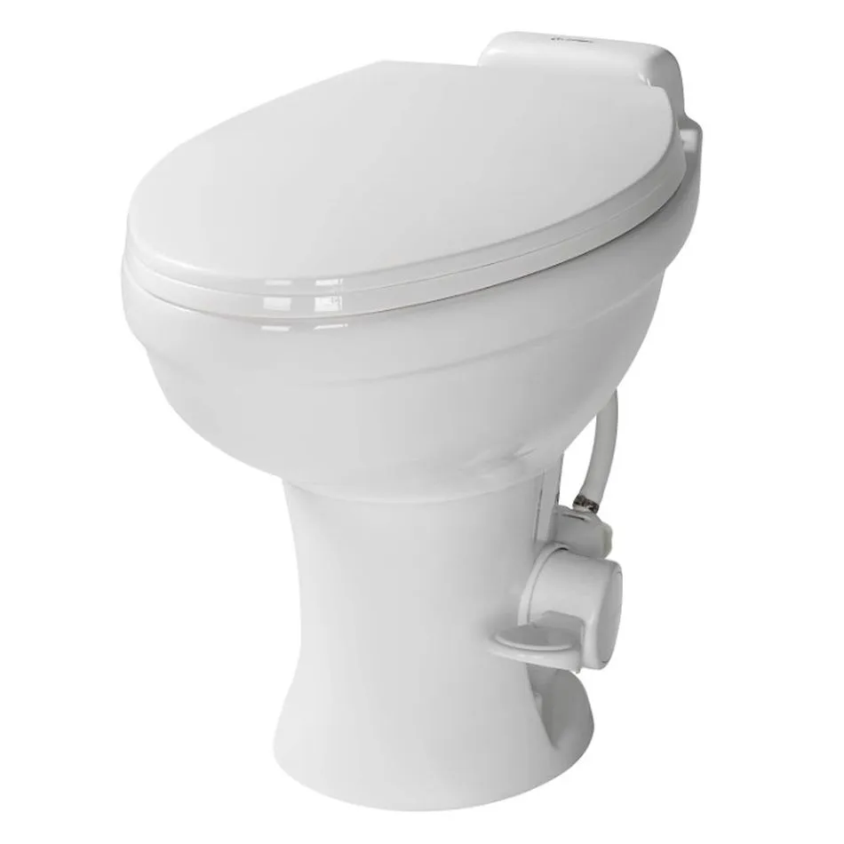 RV TOILET -ELONGATED CERAMIC B