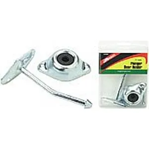Angled Door Holder, Mtl 4-3/4