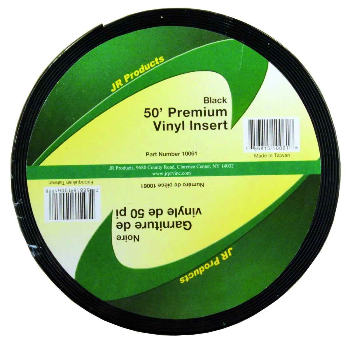 50' Premium Vinyl Insert, BLK
