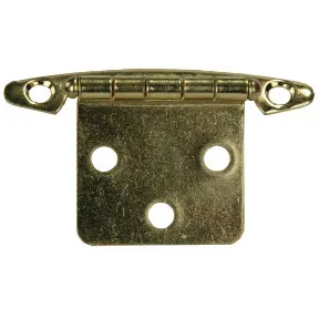 HINGE,SPRG FLSH MNT,BRASS