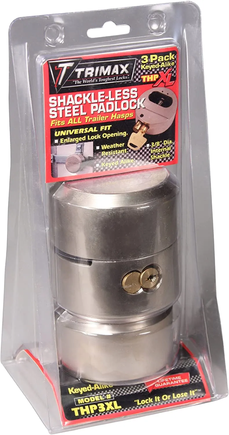 HOCKEY PUCK LOCKS, 3PK