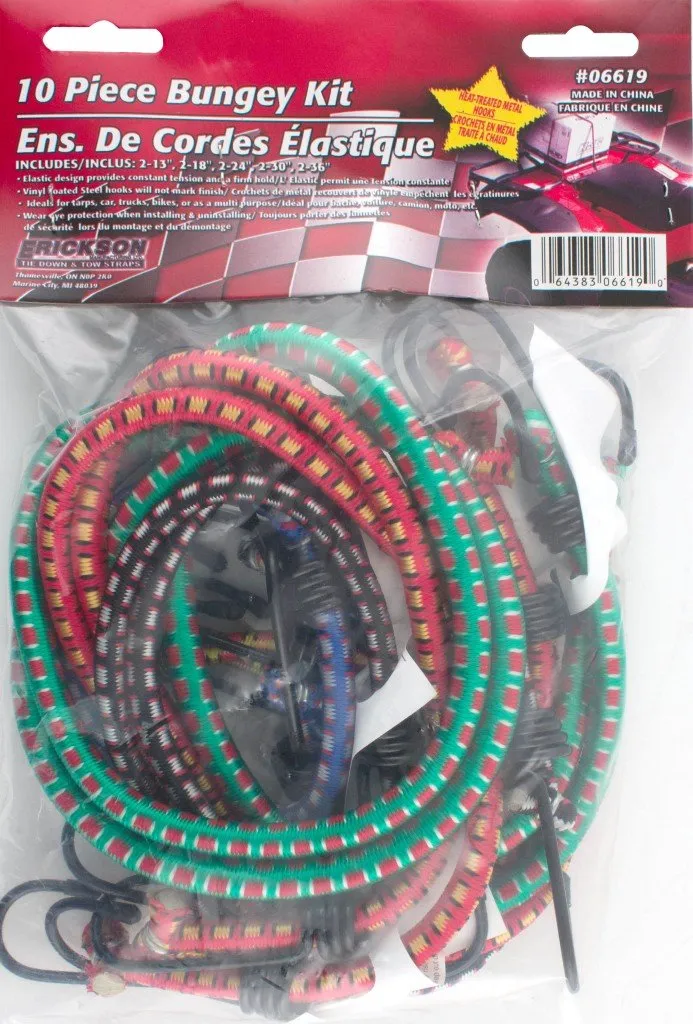 Bag Assort of Bungey 13in,18in