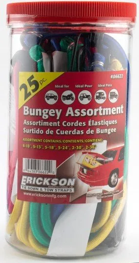 Jar Assort of Bungey 10in,13in