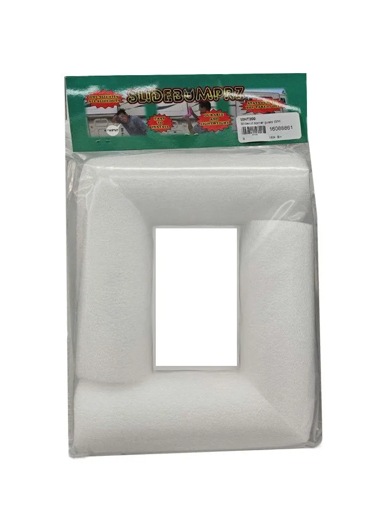 Slideout corner guard Wht