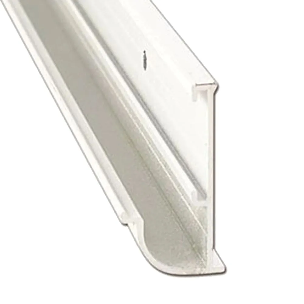 Flat Trim w/Insert- Black- 8'