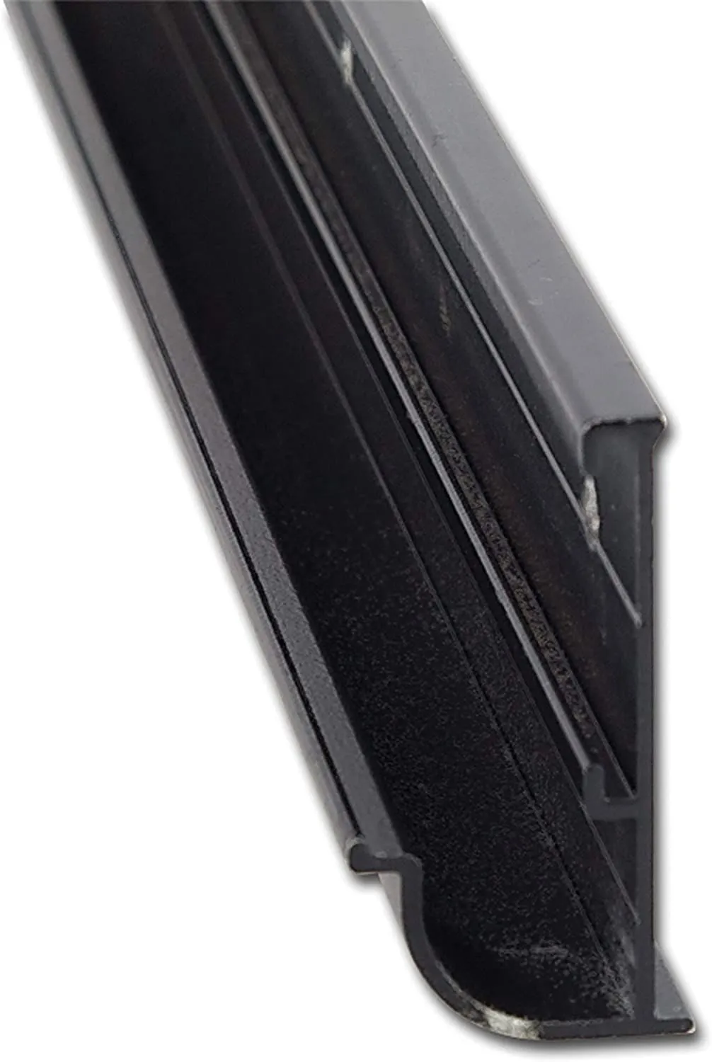 Insert Gutter Rail- Black- 8'