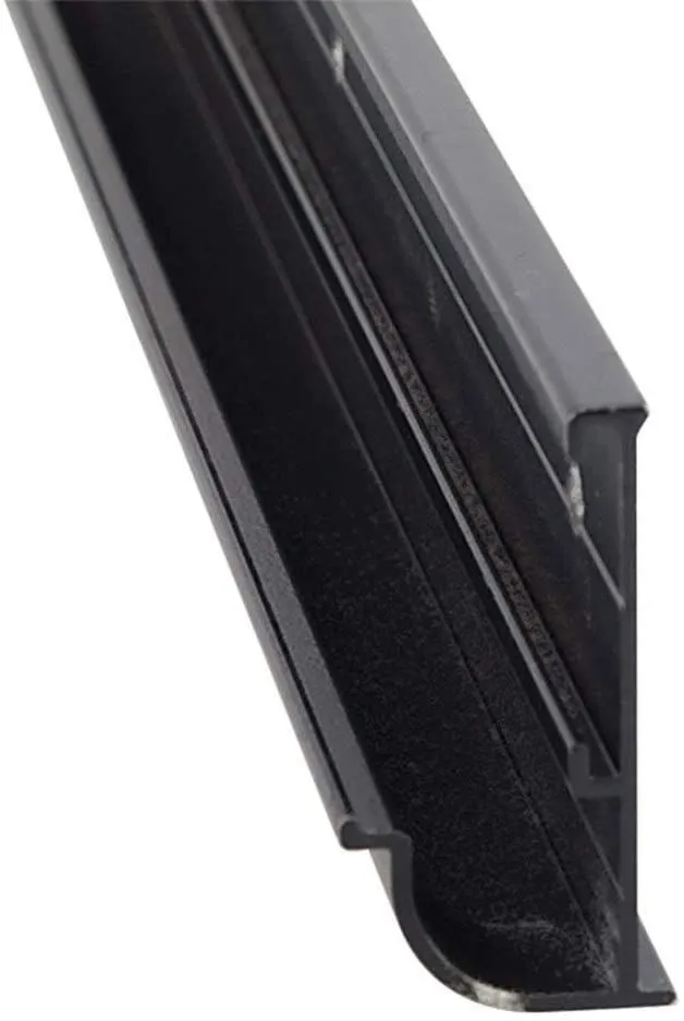 Insert Gutter Rail- Black- 16'