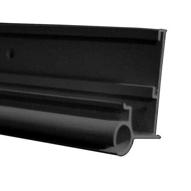 Insert Gutter/Awn Rail- Blk 8'