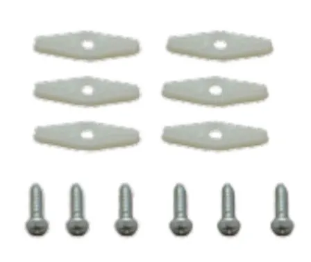 Double End Nylon Wing Clip W/S