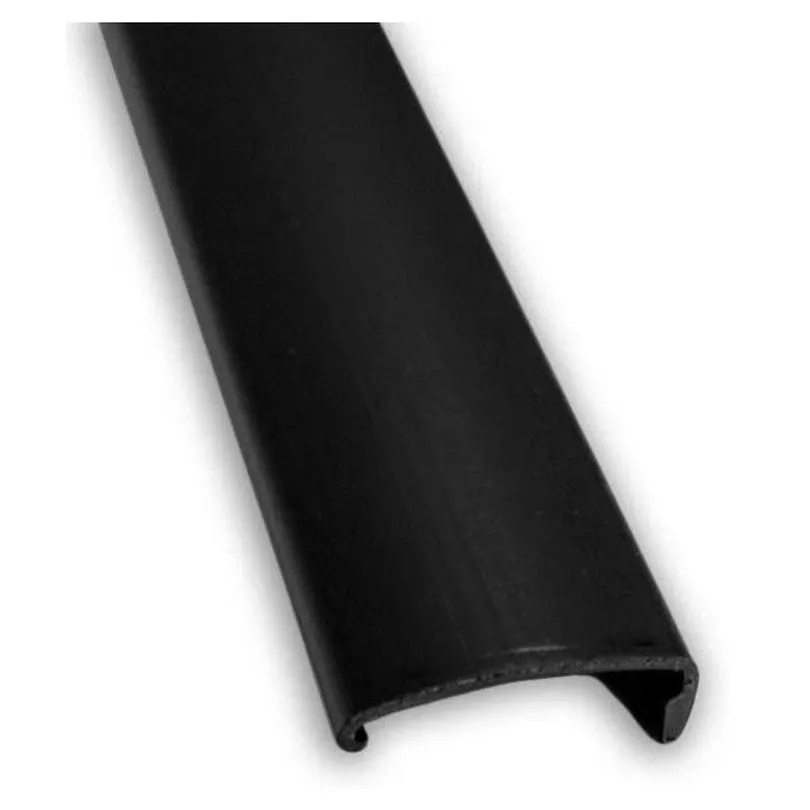 76" snap trim screw cover, bla