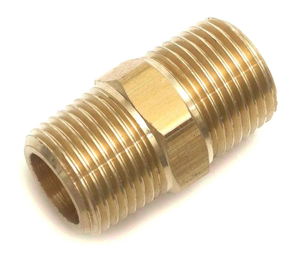 BRASS FITTINGS 3/8In.MNPT x 3/