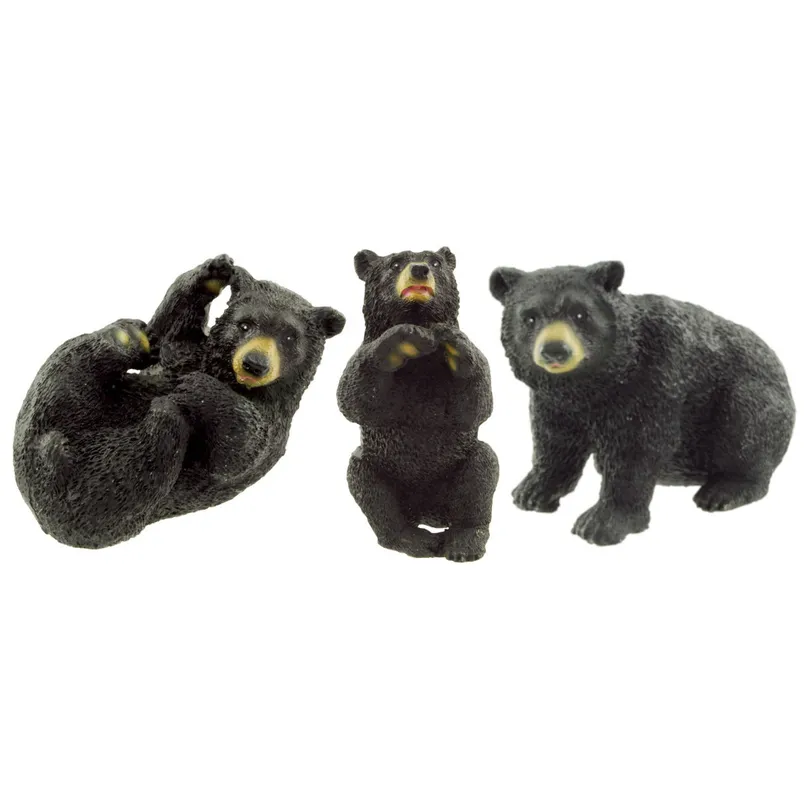 BLACK BEARS 3" ASST.