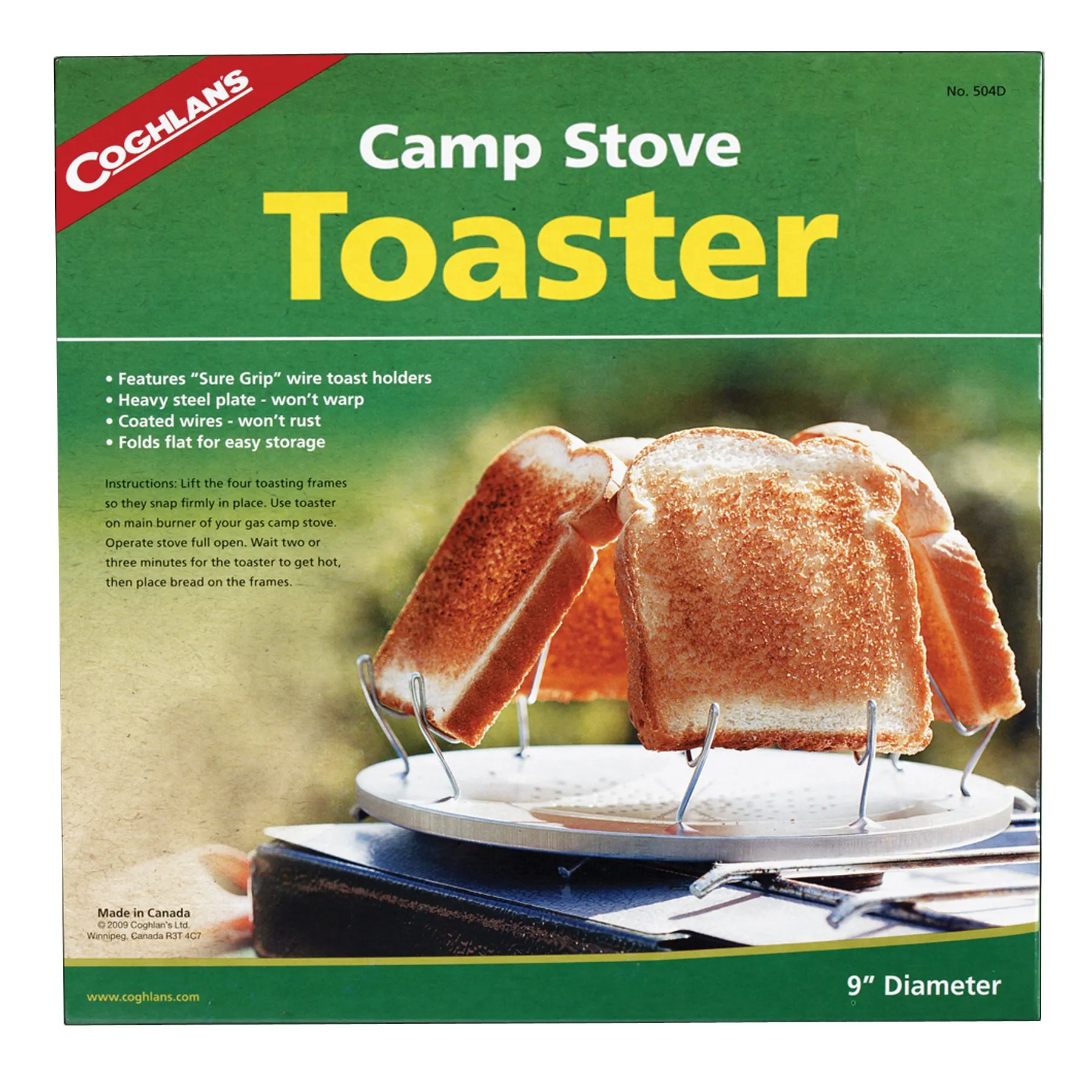 Camp Stove Toaster